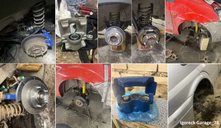 Ремонт тормозов. Ремонт ходовой. Переборка суппорта.